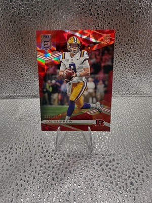 2020 Panini Donruss Elite - Rookies Joe Burrow #102 Red /399 (RC)