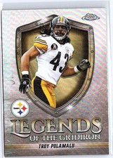 2025 Topps Chrome Troy Polamalu Legends Of The Gridiron Refractor #LOG-33 NM