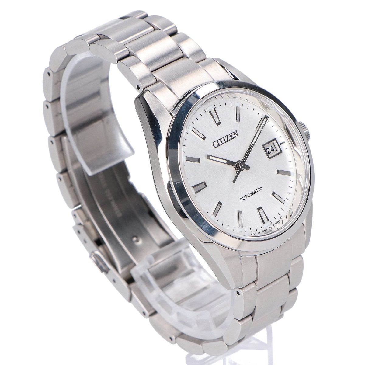 CITIZEN NB1050-59A cal.9011 Mechanical Automatic Watches Silver image 5