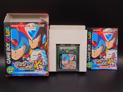 ROCKMAN X2 Megaman Gameboy Color Nintendo gb Instructions and box included Japan