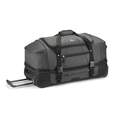 HIGH SIERRA&reg; FAIRLEAD 28IN. WHEELED DUFFEL - BLACK
