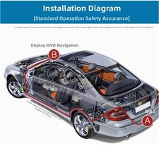 Lettore Video Auto 7 Pollici con Wireless per Trasmissione Android Auto e FM