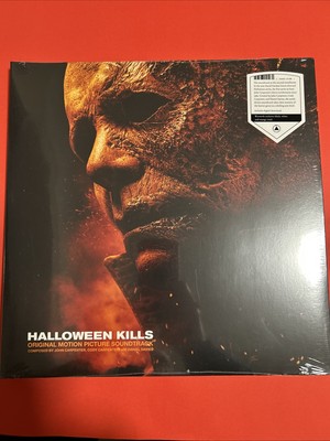 HALLOWEEN KILLS SOUNDTRACK - BLACK,WHITE W/ORANGE SWIRL, WAXWORK - SACRED BONES