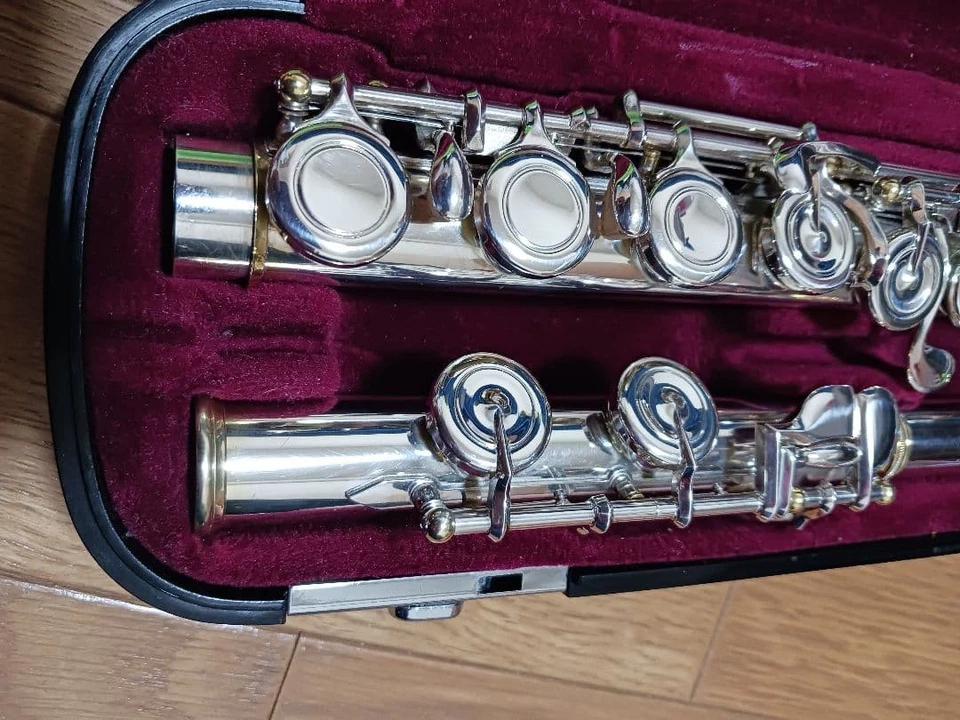 Altus Flute A907 Silver Headjoint with Gold Plated - Image 3 of 4