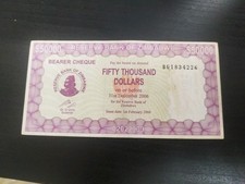 Zimbabwe 50,000 Dollars 2006