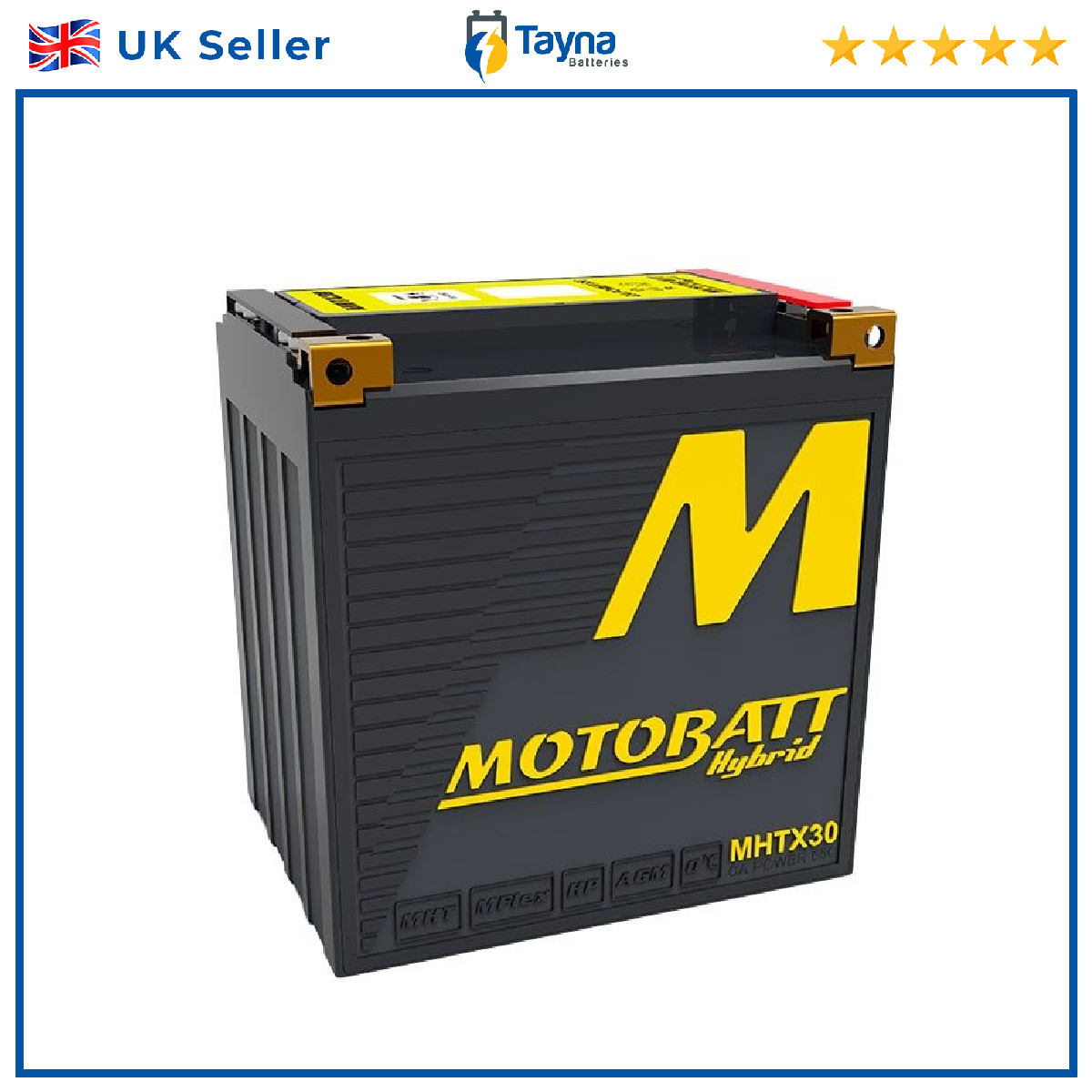 MHTX30 MOTOBATT Hybrid Bike Battery