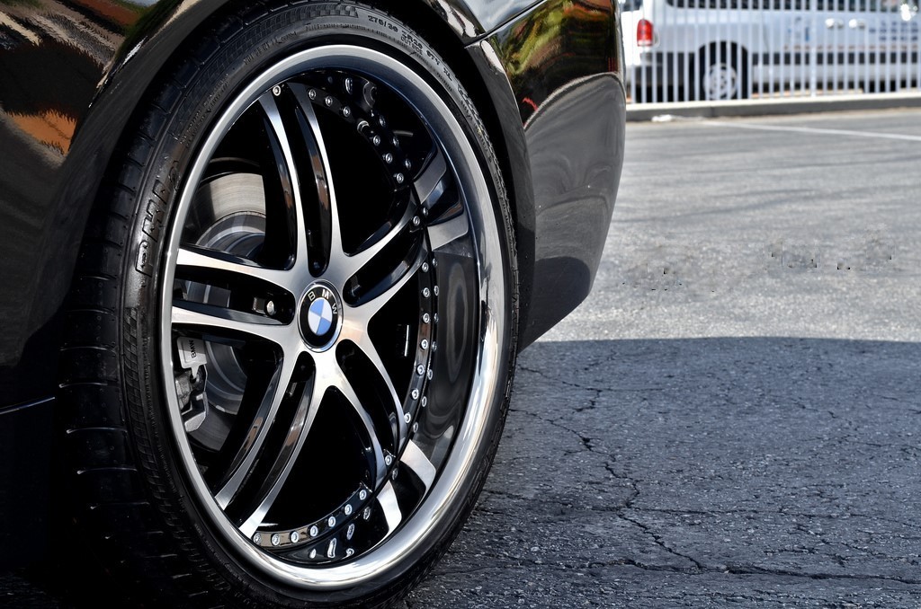 22-inch Bentley Continental GT GTC GTX15 Black Machine SS Chrome Lip 5x112 Lugs