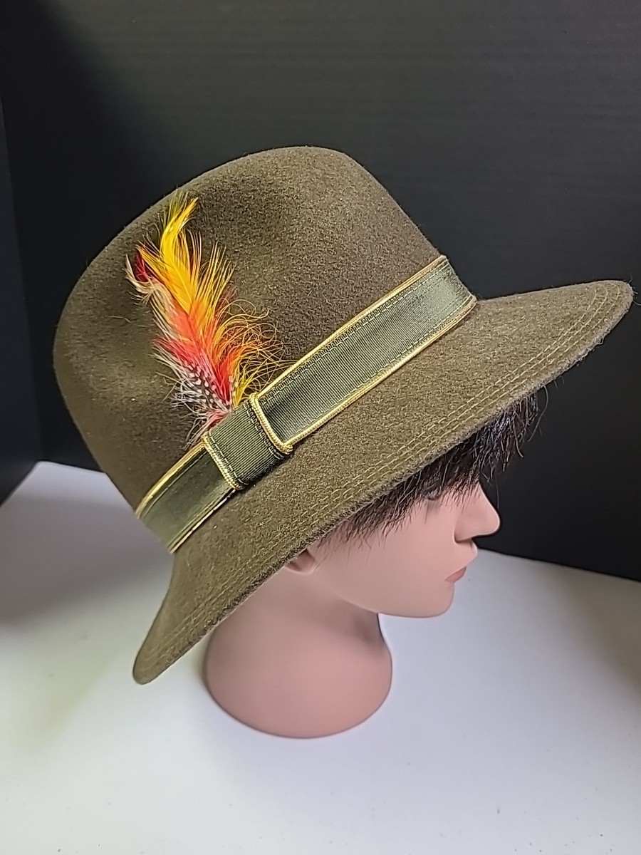 Vintage Geo W Bollman & Co Ladies Hat MR. K 100% Wool CAREER  display picture 1