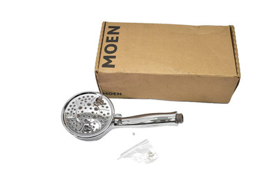 Moen 164927 4-Function Handheld Shower Head Chrome 1.75 GPM WaterSense Open Box