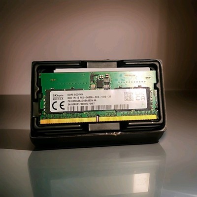 SK hynix 8GB DDR5 SO-DIMM PC5-5600B 262-Pin Non-ECC RAM HMCG66AGBSA092N-AA