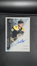 2023-24 SP Authentic RFWA-JK Joona Koppanen Future Watch Auto /699 Bruins