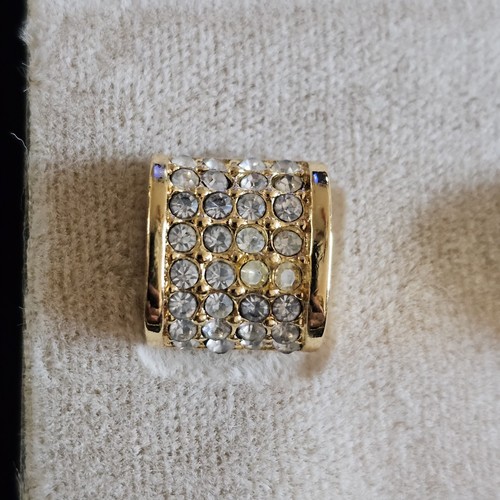 Christian Dior Goldtone Choker Necklace With Earrings Comes W/ Box Tags Estate - Picture 16 of 20