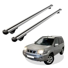 Dachträger passend für NISSAN X-TRAIL ab Baujahr 2001-2007 V1 in silber