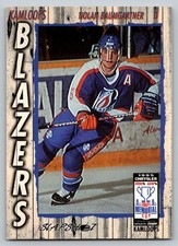 Nolan Baumgartner 1995 Slapshot Memorial Cup Kamloops Blazers