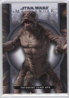 2022 Topps Star Wars Masterwork Tatooine Sand Ape #44 0nr3