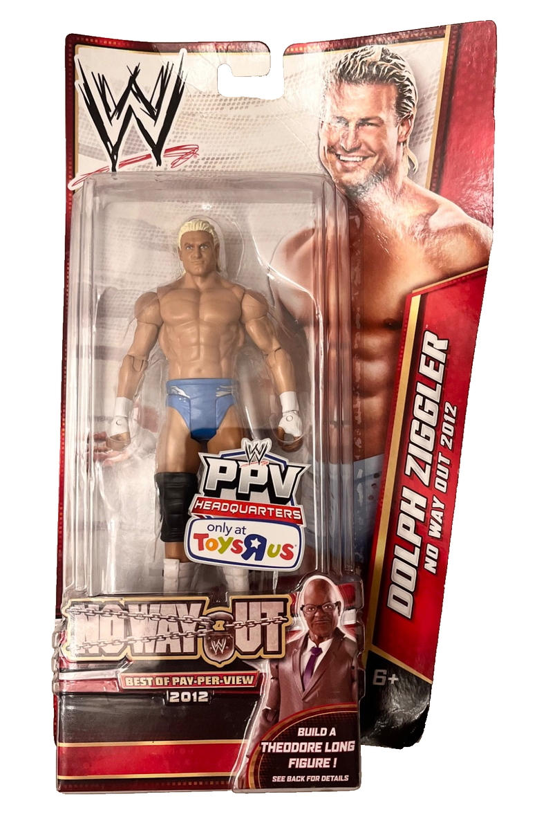 WWE Mattel Dolph Ziggler Basic PPV 2012 BAF Teddy Long (Damage