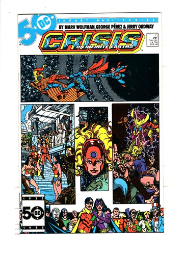CRISES ON INFINITE EARTHS #1- 12 mostly NM, beautiful 12 issue lot, DC 1985-6 - Picture 21 of 24