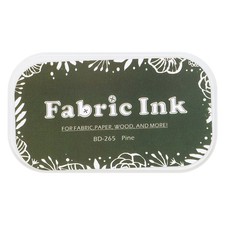Ink Pads for Stamps, 3.7x2.2 Inch Fabric Ink Pad, Pine Green