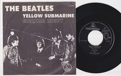 The BEATLES * Eleanor Rigby * 1966 HOLLAND 45 *