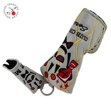 T.P. Mills Club Champ with Charm Gray Blade Mid Mallet Putter Headcover New Men