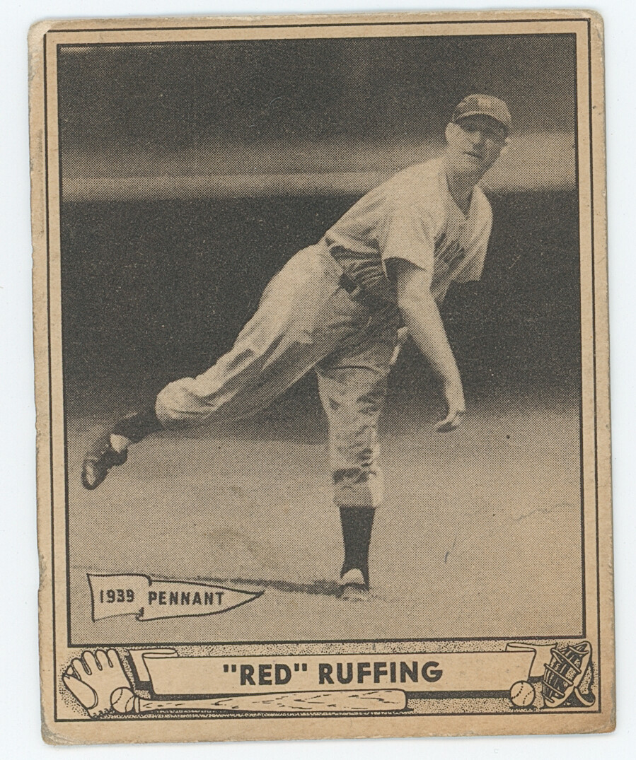 1940 Playball Red Ruffing . #10