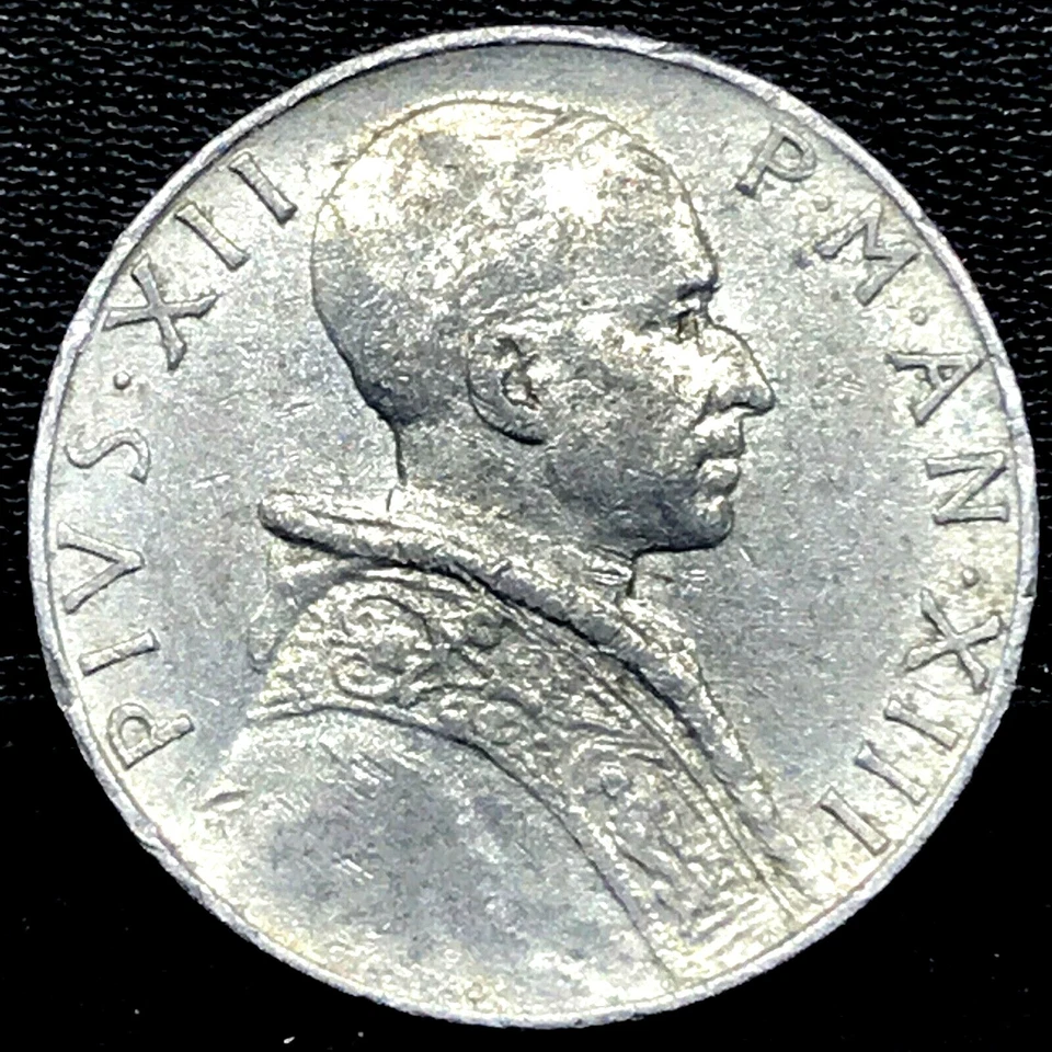 1951 VATICAN CITY 5 LIRE BU. Coin - KM#51.1    - Image 2 of 4