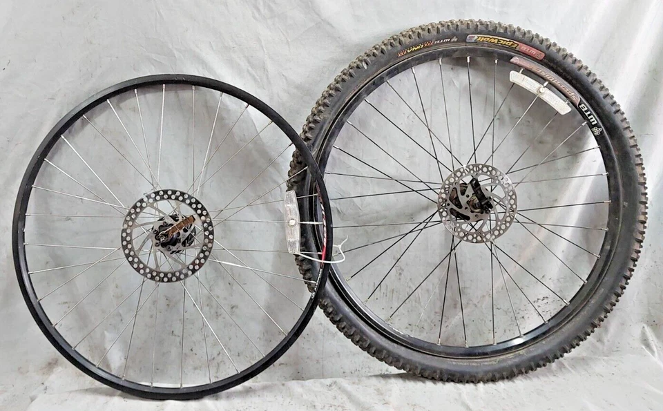 WTB Speed Disc/Alexrims Ace 26" MTB Bike Wheel Set 135/100 Hyperglide Ships USA - Image 2 of 4