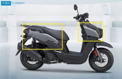 Genuine Front and Rear Side Covers for Yamaha Zuma 125 2022-2025