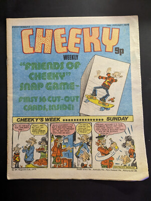 Cheeky Weekly Comic, 13th January 1979