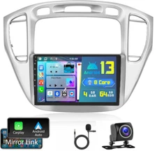 4+64G For Toyota Highlander 2000-2007 Car Stereo Radio Android 13 Carplay 8-core