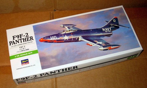 Hasegawa 1:72 Grumman F9F-2 Panther US Navy Carrier Based Fighter Koreakrieg