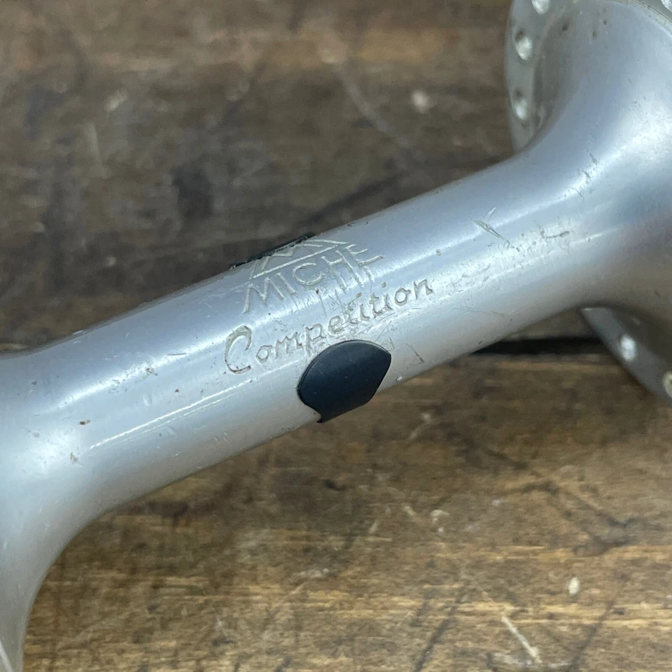 Vintage Miche Competition Front Hub SHELL ONLY 36 Hole Oil port 70s 80s Italy - Image 2 of 4