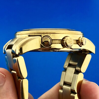 Michael Kors Unisex MK5726 The Mercer Gold Chronograph  display picture 2