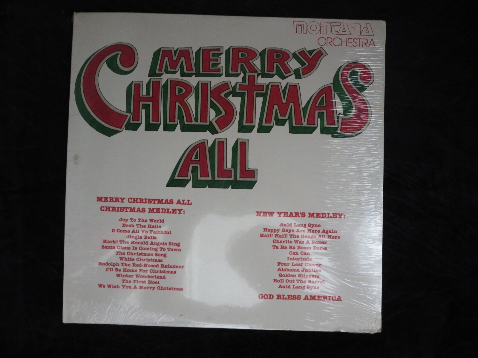 VINCENT MONTANA ORCHESTRA, Merry Christmas All USA NEW OLD STOCK SEALED