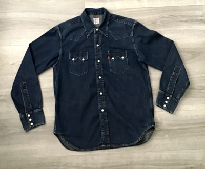 Levi's Vintage Clothing LVC BIG E Denim Western Shirt - Size Small