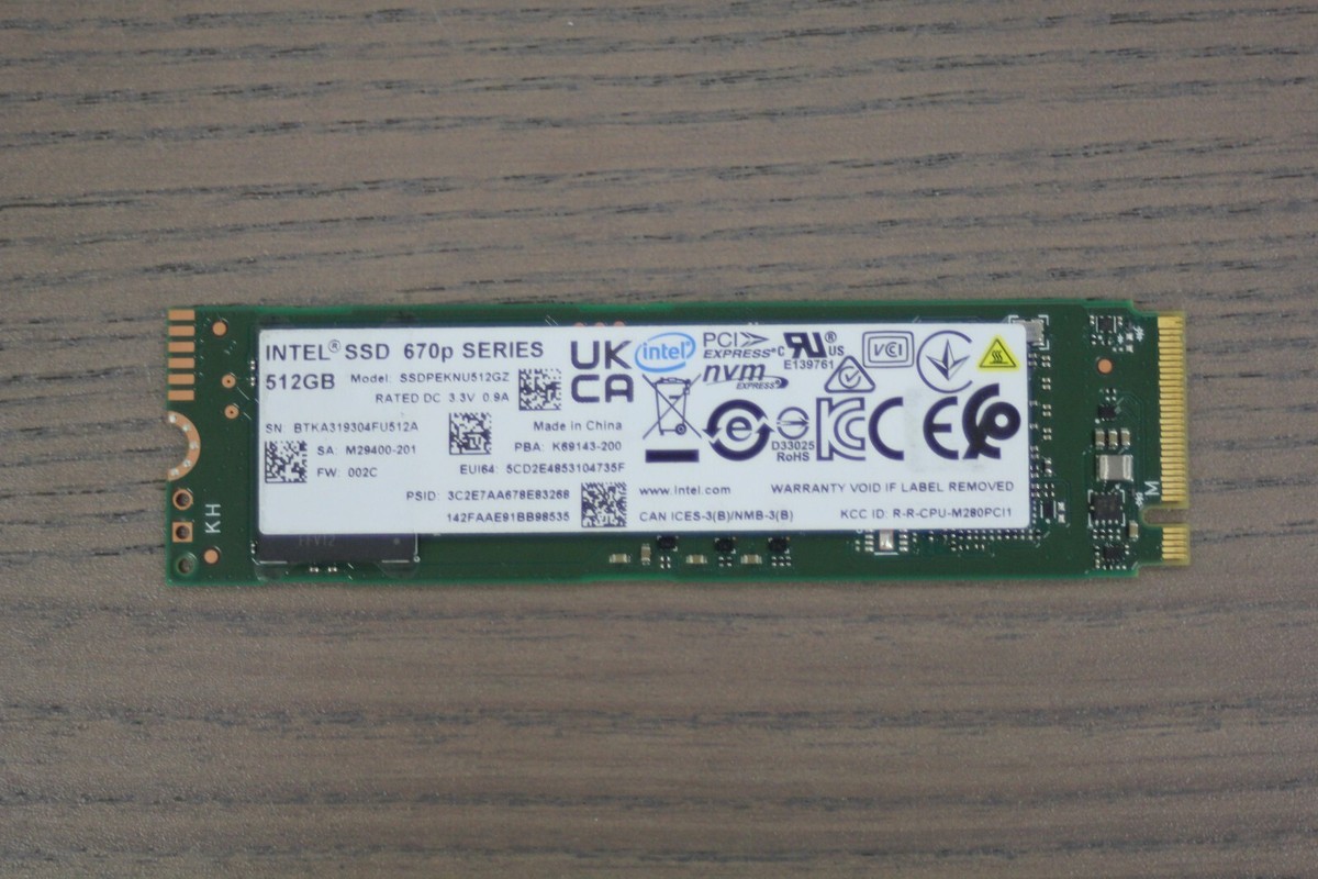 マウス　i7 6700 新品SSD512G メモリ12G Intel 670p Series 512GB M.2 NVMe PCIe SSD (SSDPEKNU512GZ) | eBay