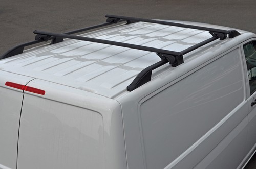 Black Cross Bars For Roof Rails To Fit Citroen Berlingo (2008-18) 100KG Lockable - Picture 3 of 4
