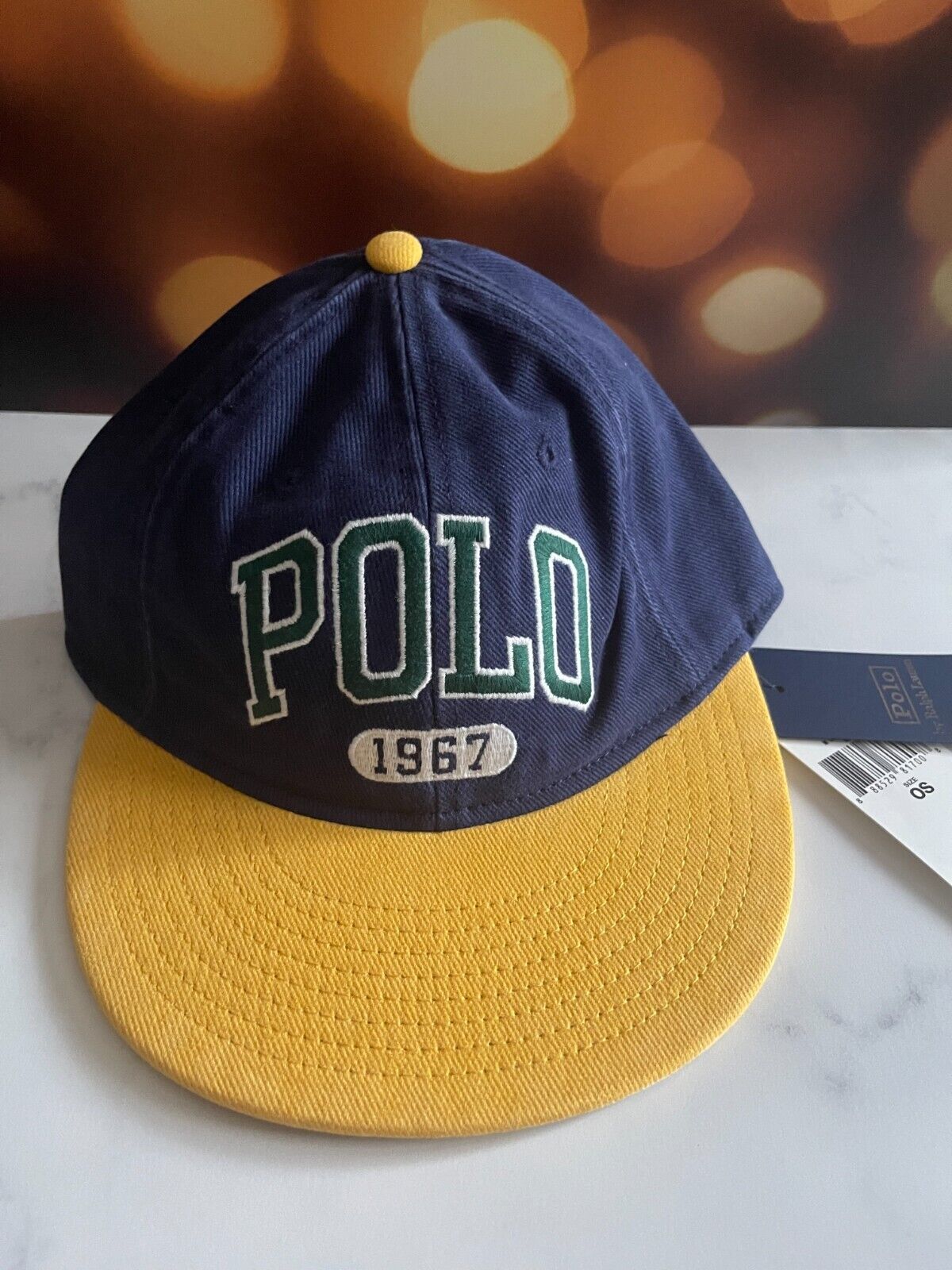 hoek Efficiënt tent Polo Ralph Lauren Embroidered Cotton 1967 Logo Chino Ball Cap O/S NWT  882953431892 | eBay