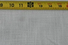By 1/2 Yd, 46" Wide, Cream Loose-Weave Linen Fabric, L18
