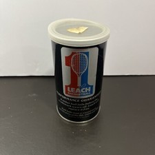 Vintage Tin Of Leach Racquetballs With 2 Balls