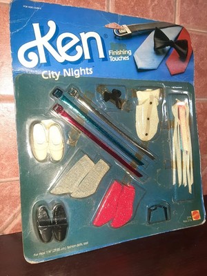 Barbie Ken City Nights, Finishing Touches 1985 outfit vintage toys rare 80s 2774