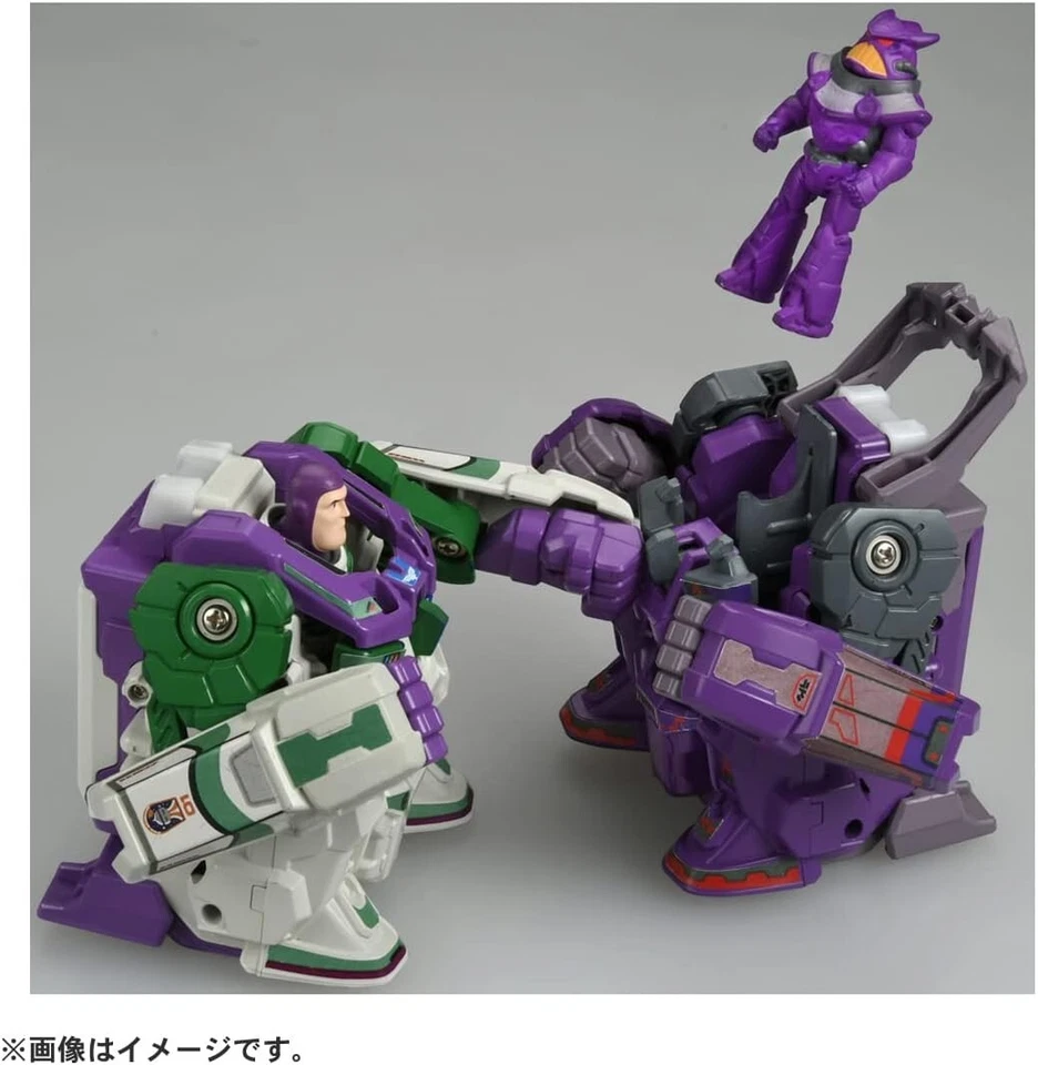 TAKARA TOMY BUTTOBUSTER BUZZ LIGHTYEAR VS ZURG BATTLE SET aus Japan Neu - Bild 4 von 4