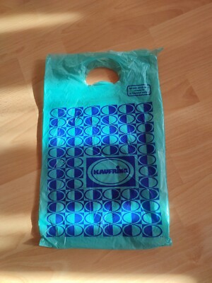 Plastiktüte Einkaufstüte Kaufring Vintage