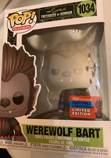 Funko Pop Simpson’s Werewolf Bart Treehouse Of Horror Figure #1034 2020 SDCC
