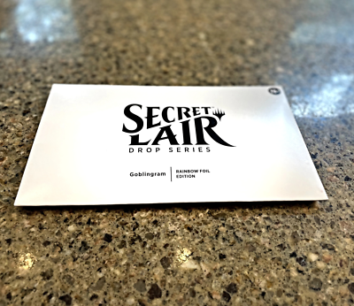 MTG SLD secret lair 未開封　foil Secret Lair x Goblingram Foil Edition | SLD Secret Lair Drop | MTG