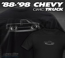 1988-1998 Obs Chevy Truck T-shirt Gmc C1500 Shortbed 89 90 91 92 93 94 95