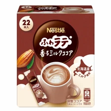 Japanese Cocoa Latte Powder Butter Milk Cafe Stick Hot Coffee Drink Nestle 146g
