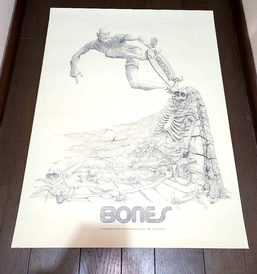 70s Powell Corporation Bones VCJ ポスター 70s Powell Corporation Bones VCJ ポスター