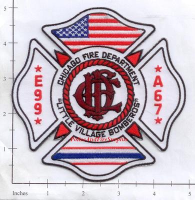 Illinois - Chicago Engine 99 IL Fire Dept Patch | eBay