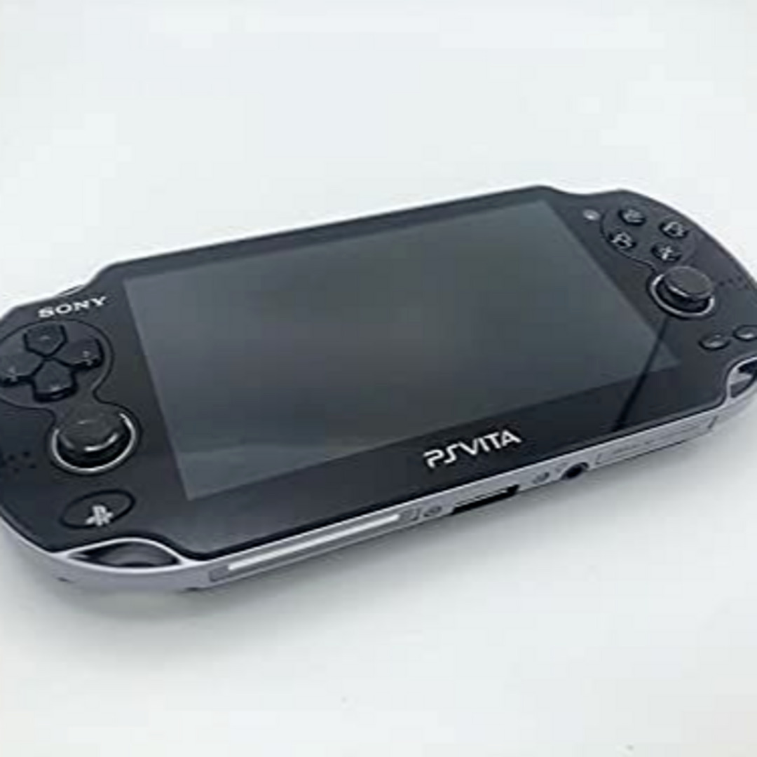 PlayStation PS Vita Wi-Fi model Crystal Black PCH-1000 ZA01 with Box Used